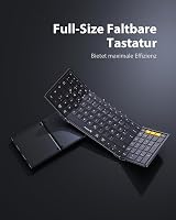 ProtoArc XK01 Összecsukható Bluetooth Billentyűzet Numerikus Billentyűzettel, Vezeték Nélküli Mini Billentyű 4
