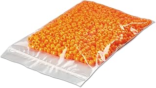 General Supply 2MZ34 Zip Reclosable Poly Bags, 3 x 4, 2 mil, Clear, 1000/Carton