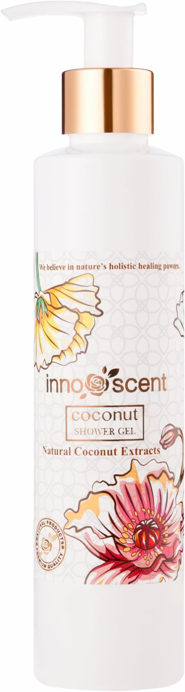 Natural Coconut Shower Gel 6.76 Ounce