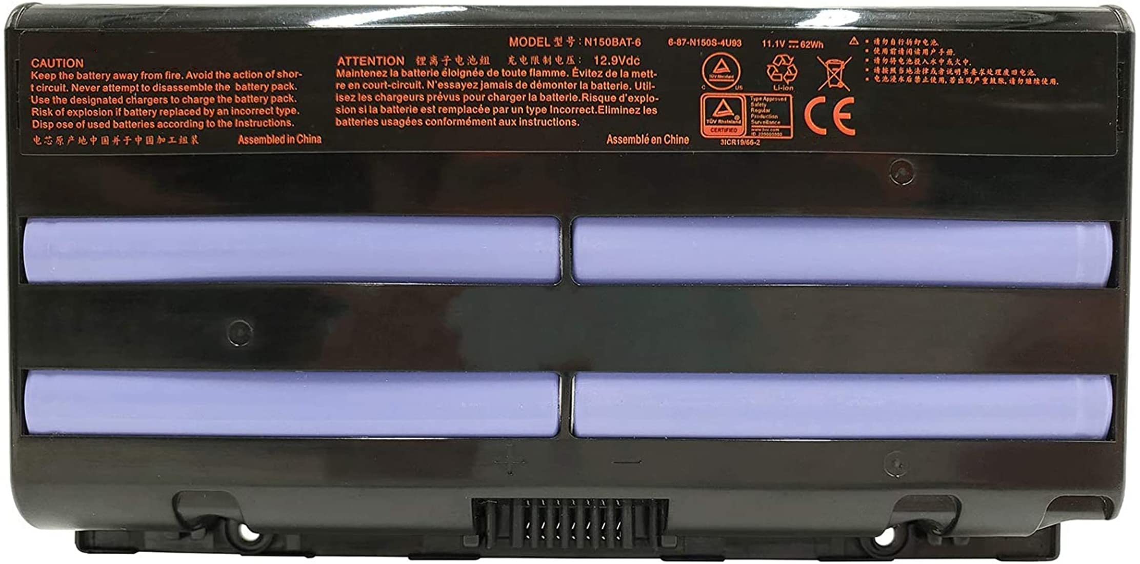 K KYUER N150BAT-6 Laptop Akku Für MVGOS F5 F5-150a Clevo N150RD N150RF N150SC N150SD