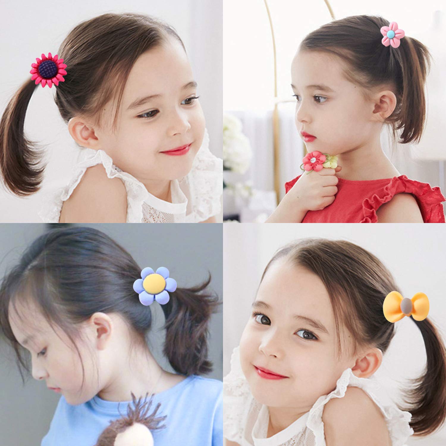 再出品【カラフルすいか】ベビーヘアクリップキッズヘアクリップ