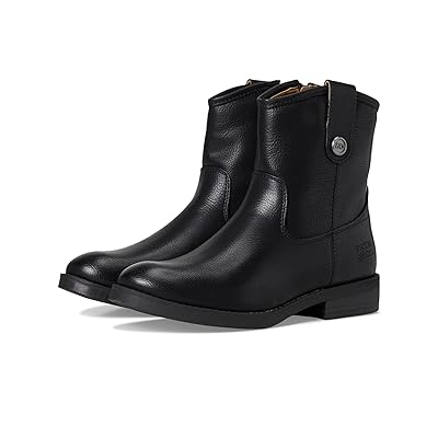 FRYE AND CO. Kids Girls Kellie Button Short (Little Kid/Big Kid) Girls Shoes Black