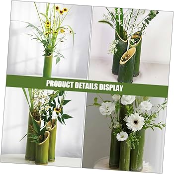 花瓶 花器 フラワーベース アレンジメント 観葉植物　バンブー 花瓶 花器 フラワーベース アレンジメント 観葉植物 バンブー Amazon