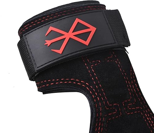 Miniatura 6 de Berserk - Soporte de agarre para levantamiento de pesas, correa de levantamiento de peso muerto, correas de agarre para levantamiento de pesas,