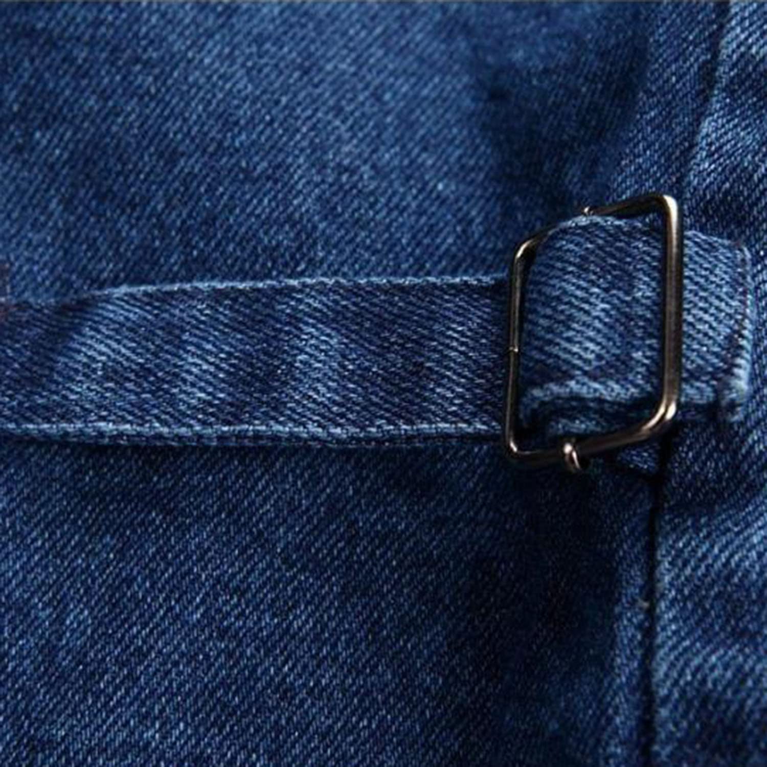 Chaleco Vaquero para Hombre Chaleco Sin Mangas con Multibolsillos Chaleco De Pesca Casual para Exteriores Chaqueta De Camping para Fotografía De Utilidad