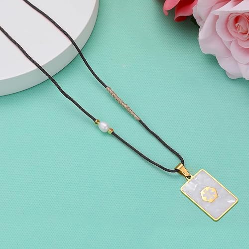Miniatura 5 de Collar de alerta médica personalizado para mujeres y niñas, chapado en oro, joyería de identificación médica, grabado gratis, colgante de carcasa de