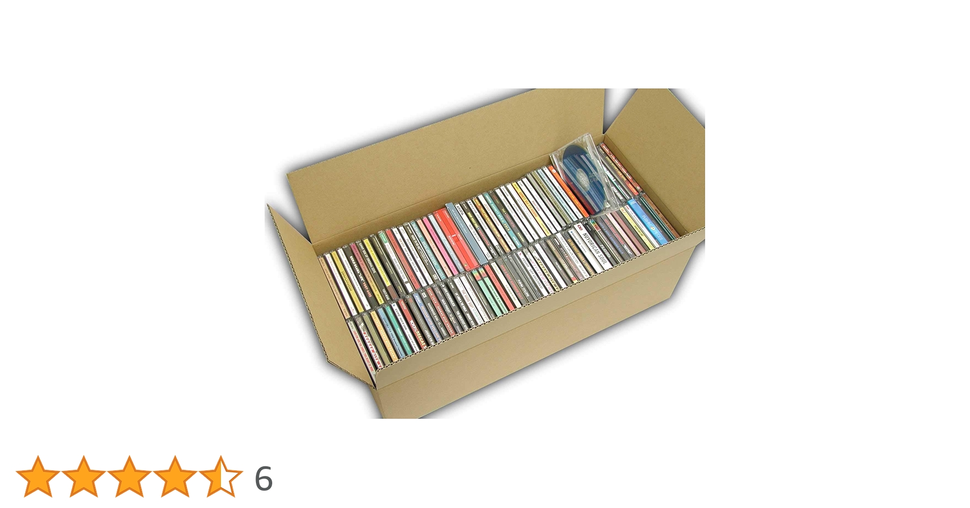 Amazon.co.jp: VillageBox ダンボール 100サイズ CD100枚用