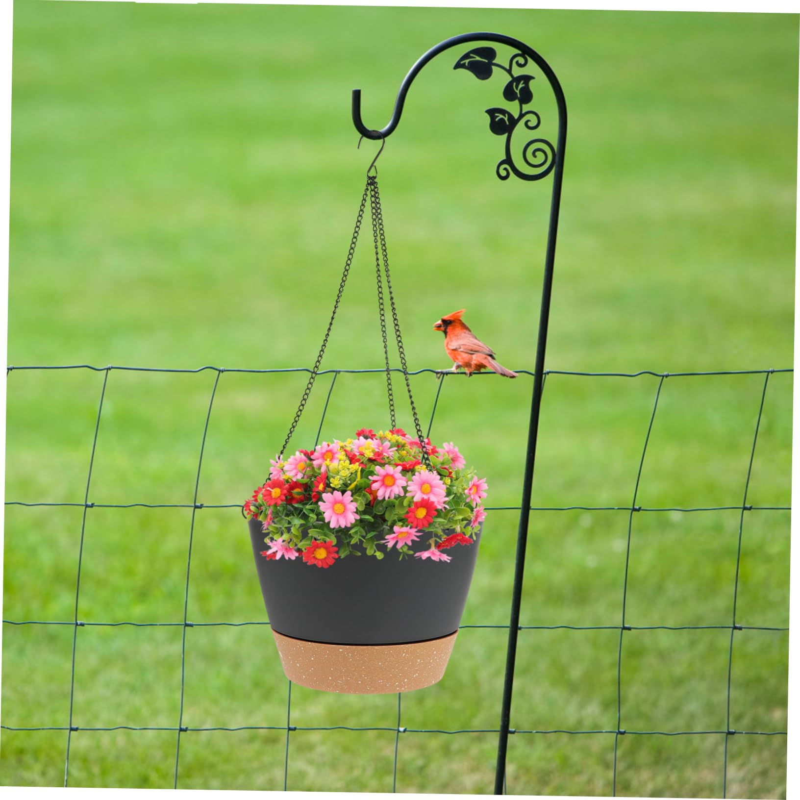 POPETPOP Plastikowy Pojemnik 2 Wisząca doniczka na orchideę doniczka ceramiczna doniczki zawieszona doniczka wiszący uchwyt na rośliny na wolnym powietrzu pojemnik plastikowy kwiatek