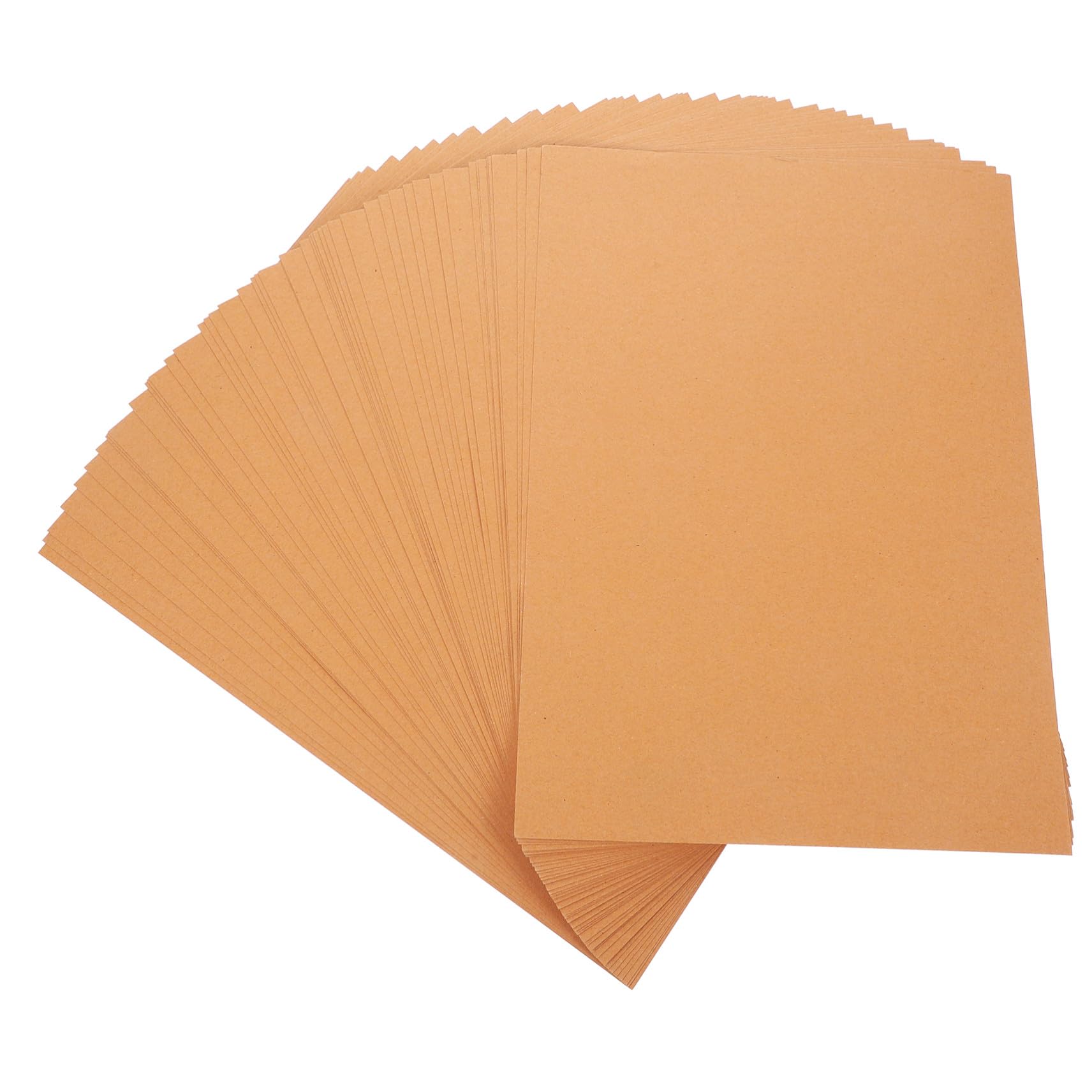 Papel Kraft A4 en Blanco para Manualidades, 100 Hojas, 200g