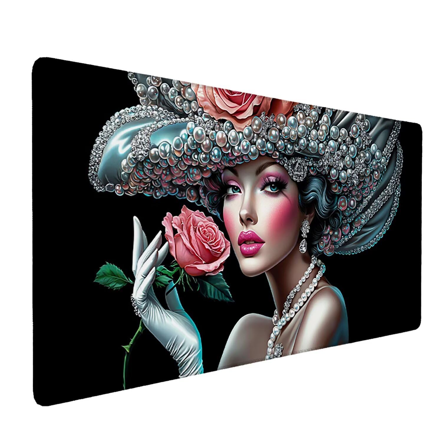 Podkładka pod mysz do gier, 1200 x 600 mm, XXL, duża podkładka pod mysz do gier, antypoślizgowa, wodoodporna, rozszerzona XXL długa klawiatura z klawiaturą, akcesoria biurowe, do gier, komputera