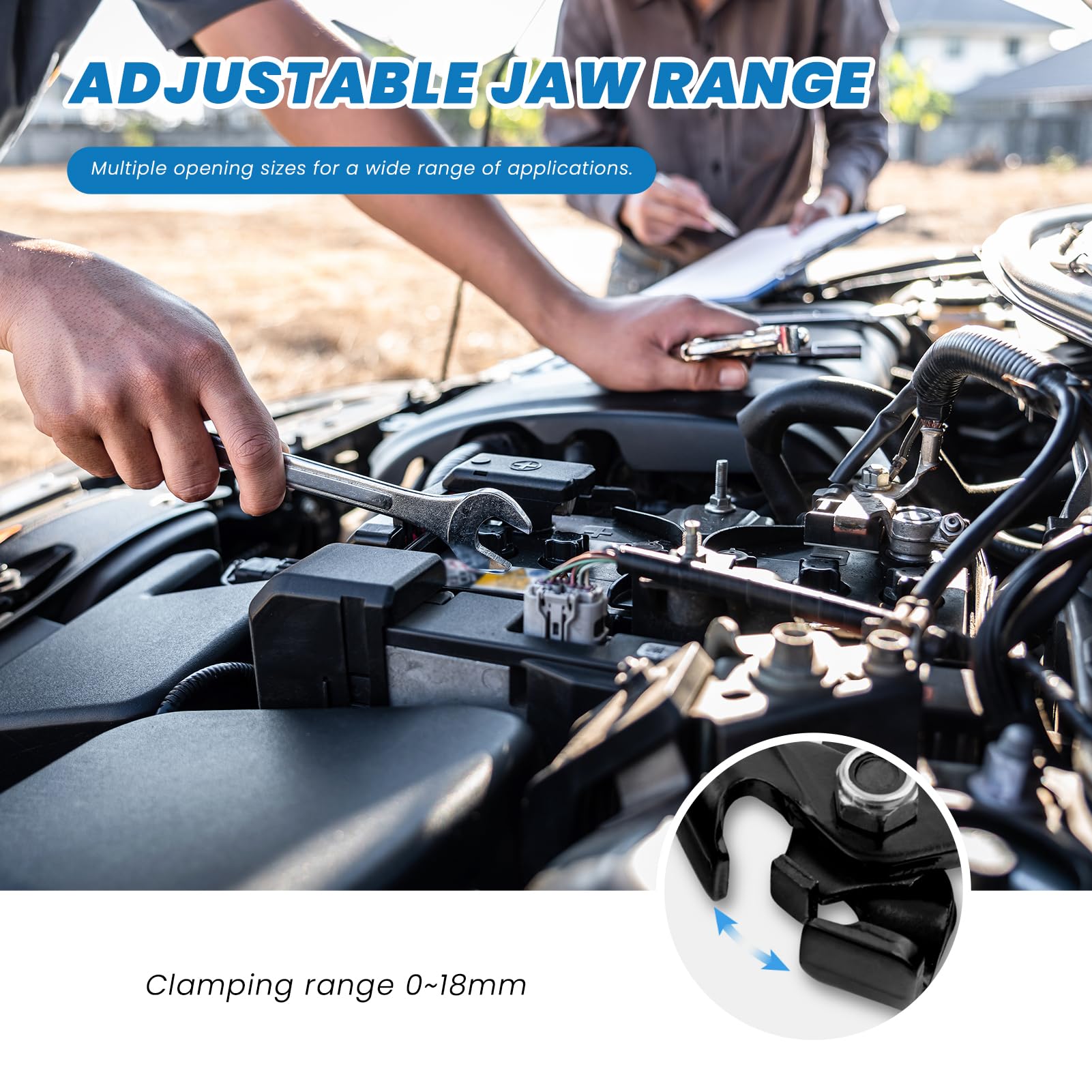 Pinza per morsetto di avvio per giunti CV Heavy Duty CV Joint Boot Clamp Pinza per tubi automobilistici Strumento universale per fasce per veicoli