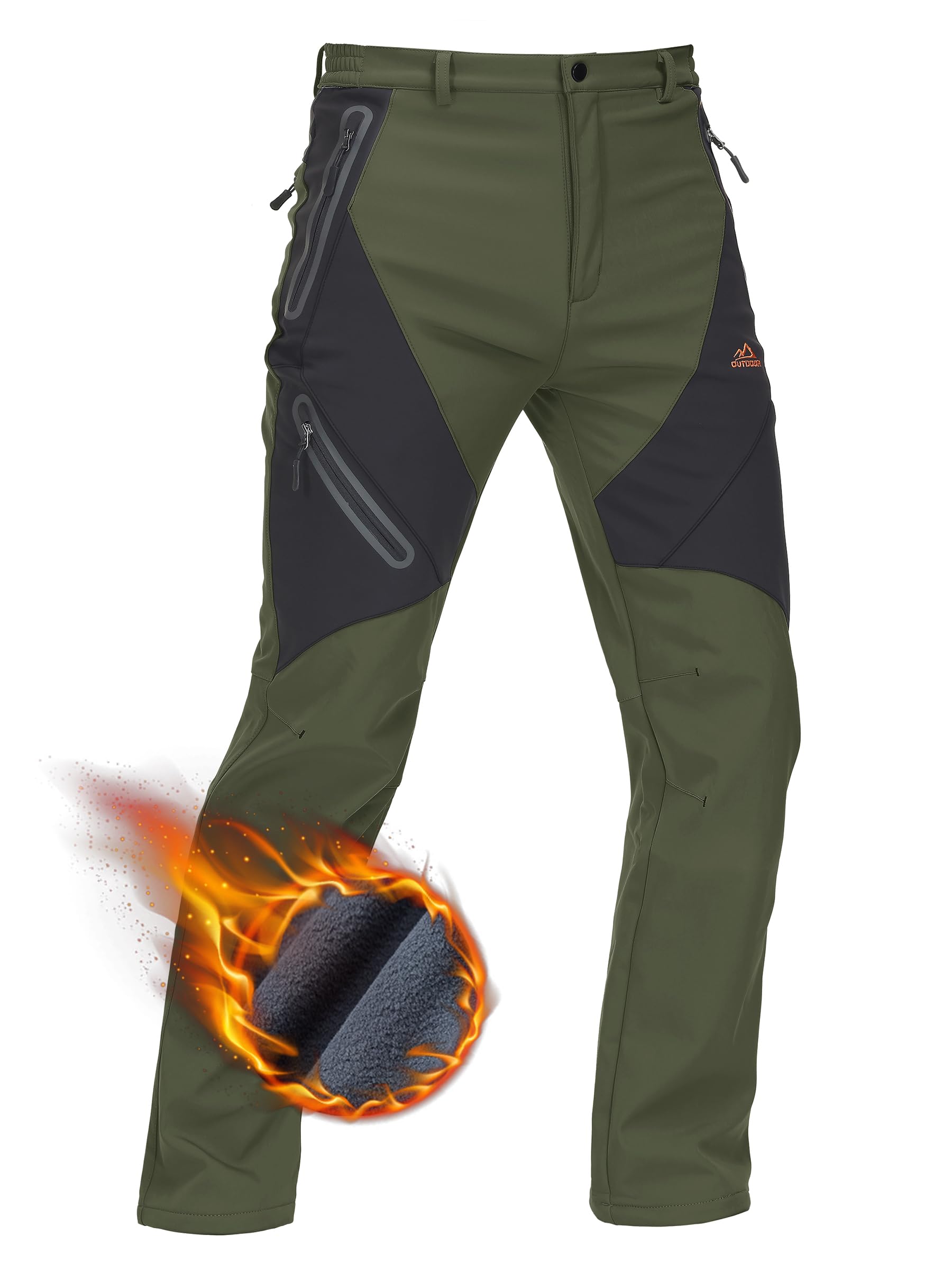 TACVASEN Men's Skiing Snow Pants