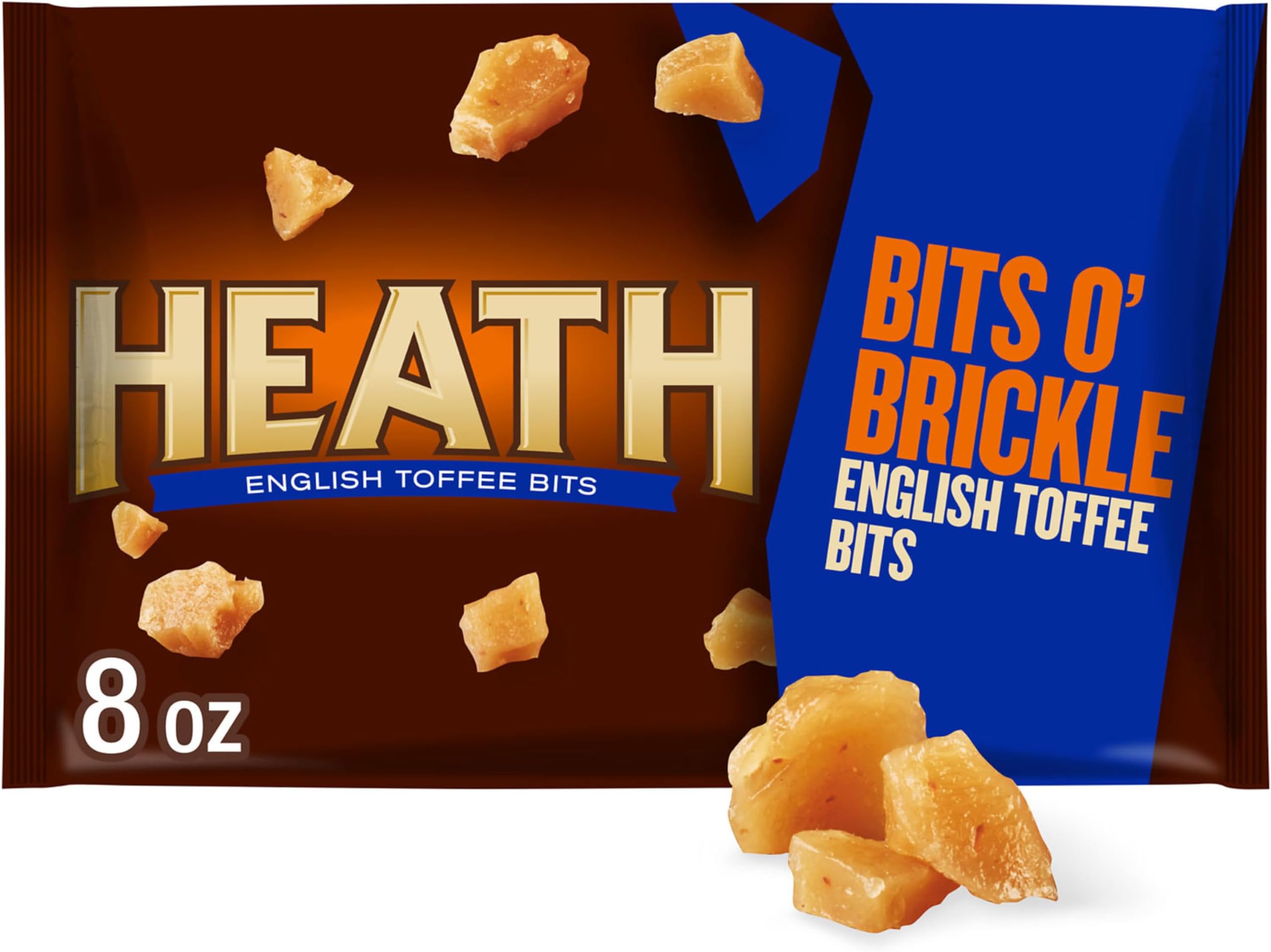 Hershey Heath English O' Brickle Toffee Bits, 8 oz