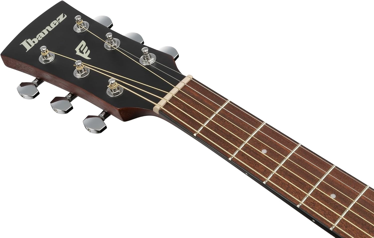 Ibanez PJ50E PF Performance Jumbo Acoustic-Electric Guitar - Open Pore Vintage Amber Sunburst Bundle with Gig Bag, Tuner, Strings, Strap, Picks, Austin Bazaar Instructional DVD, and Polishing Cloth