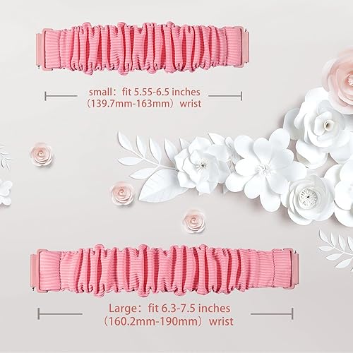 Miniatura 10 de Compatible con Samsung Galaxy Watch 7654Active 2FE - 1.575 pulgadas1.732 pulgadas, correa de liberación rápida de 0.787 pulgadas, correas elásticas