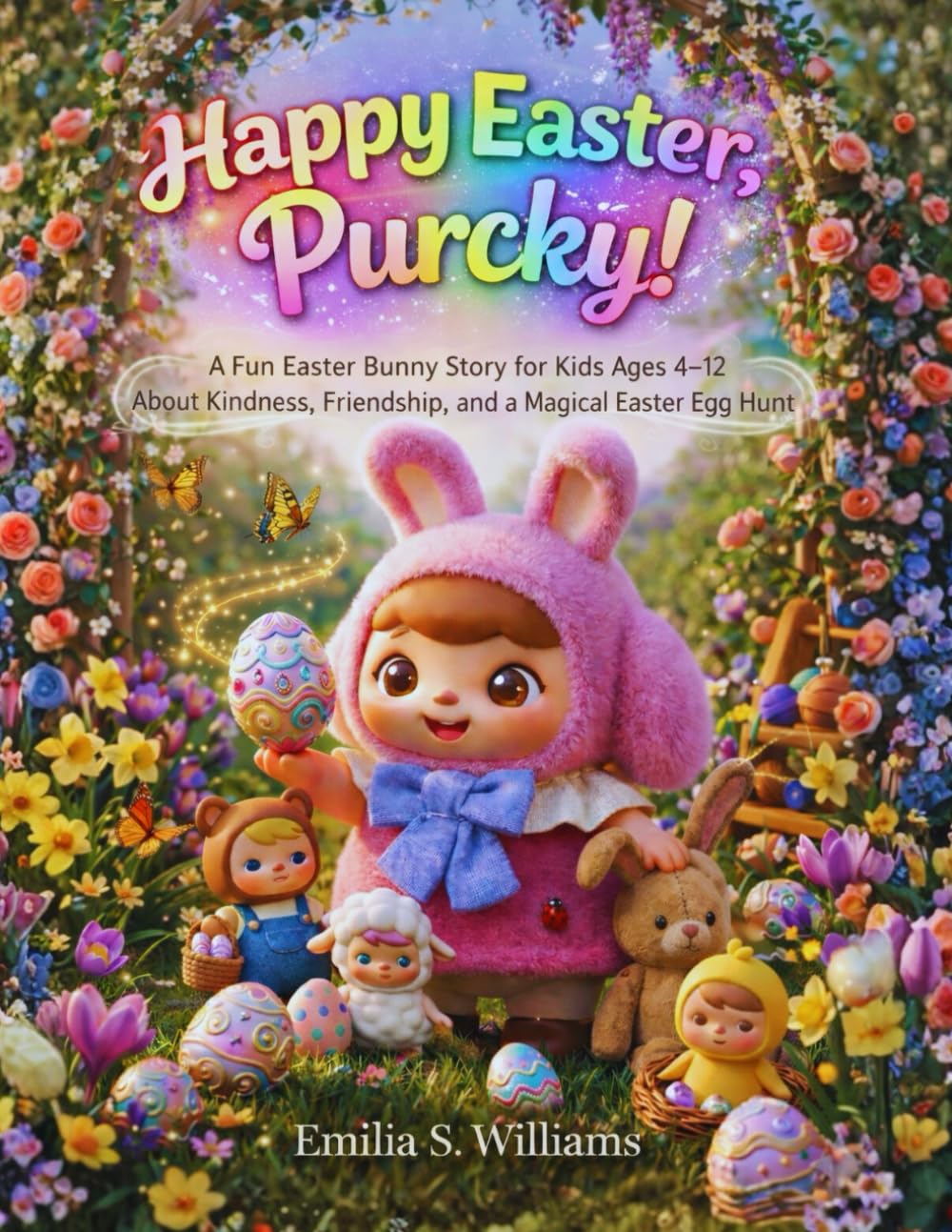 Happy Easter, Purcky!: A Fun Easter Bunny Story for Kids Ages 4–12 About Kindness, Friendship, and a Magical Easter Egg Hunt