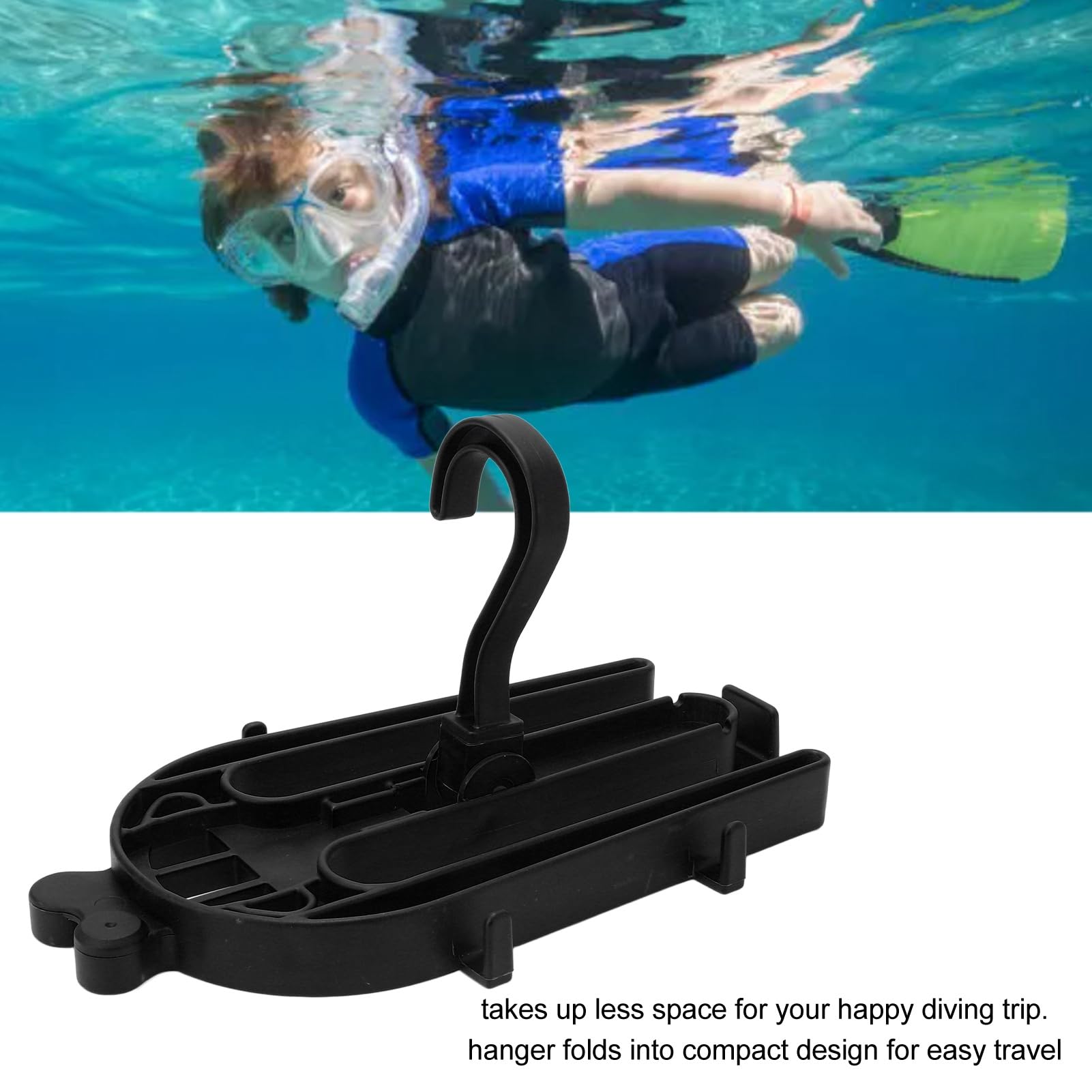 Percha para Traje de Neopreno para Surf, ABS, Percha para Traje de Neopreno Plegable de Secado rápido y Servicio Pesado, Perchas para Surf Plegables multifunción, Perchero