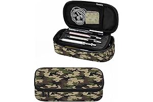 Camo Pencil Case | Durable Pencil Holder for School Supplies