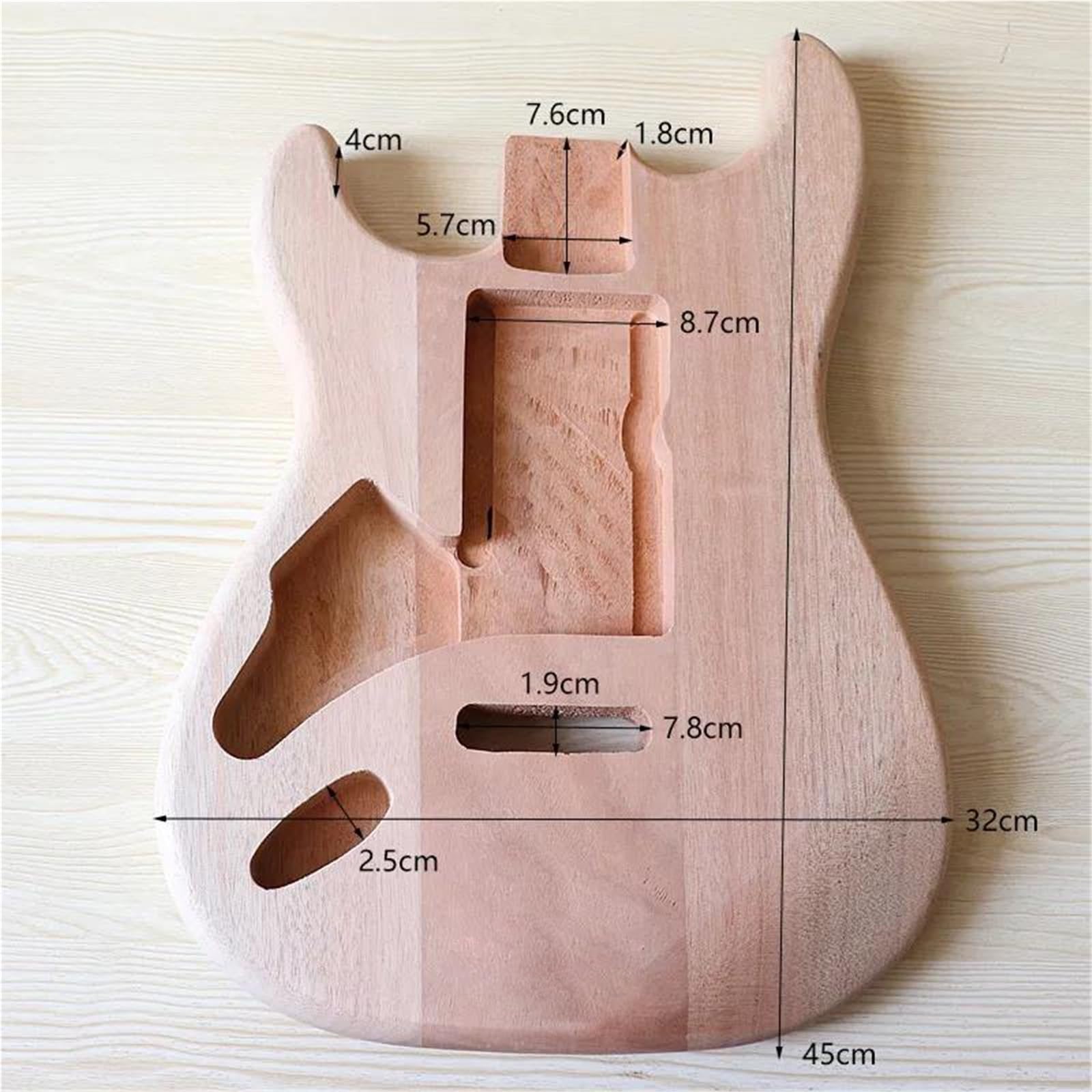 Corpo Della Chitarra Elettrica Corpo Per Chitarra Elettrica Per Mancini In Legno Di Okoume
