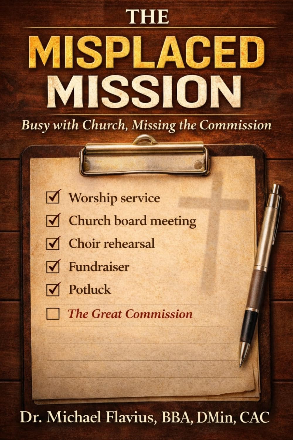 The Misplaced Mission: Busy with Church, Missing the Commission