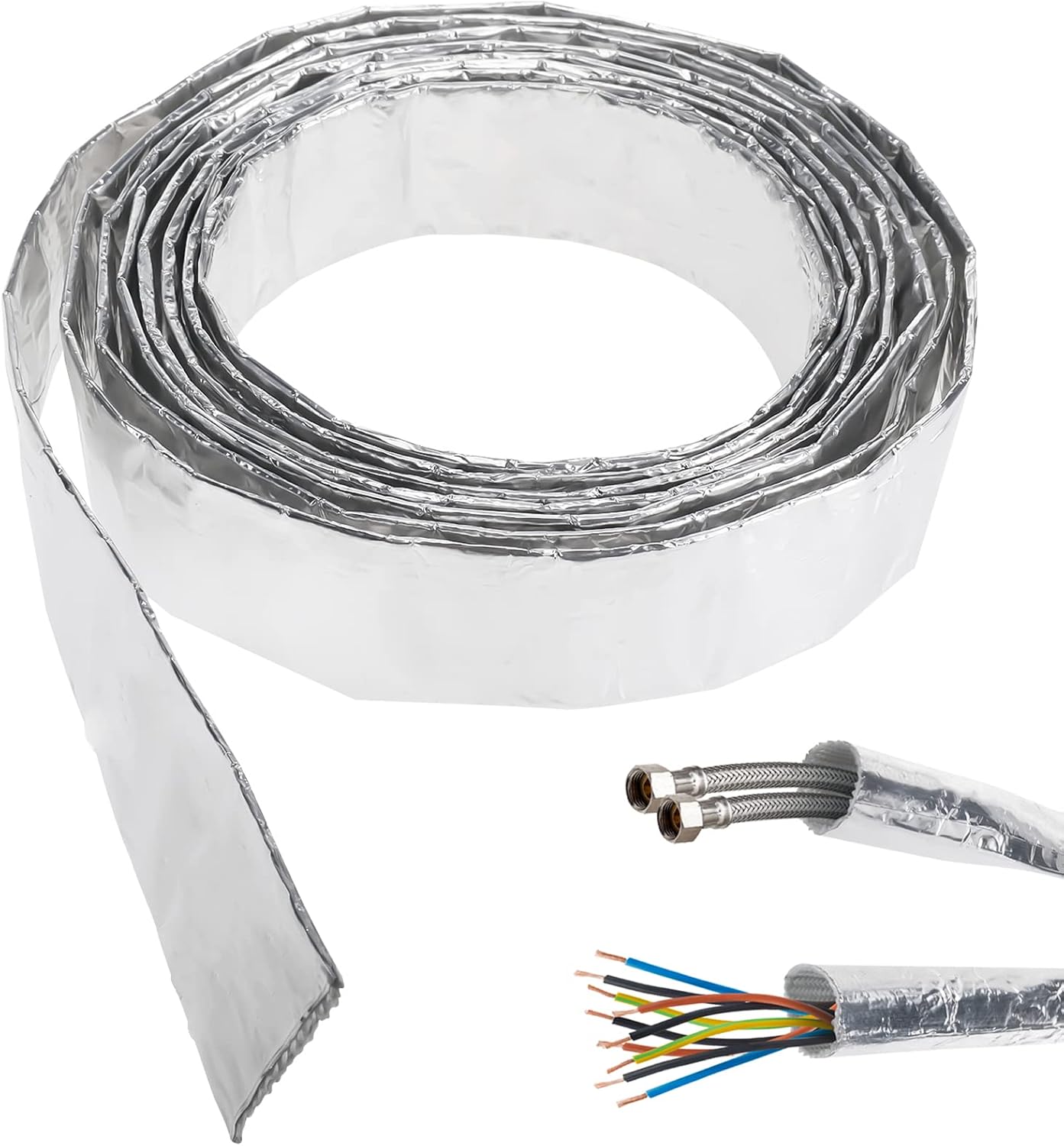 Toolly Aluminized Heat Sheath Heat Wrap Wire Shield Singapore | Ubuy