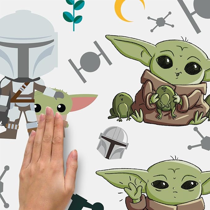RoomMates Star Wars: The Child Vinilos Decorativos Pared, 24 Piezas miniatura 4