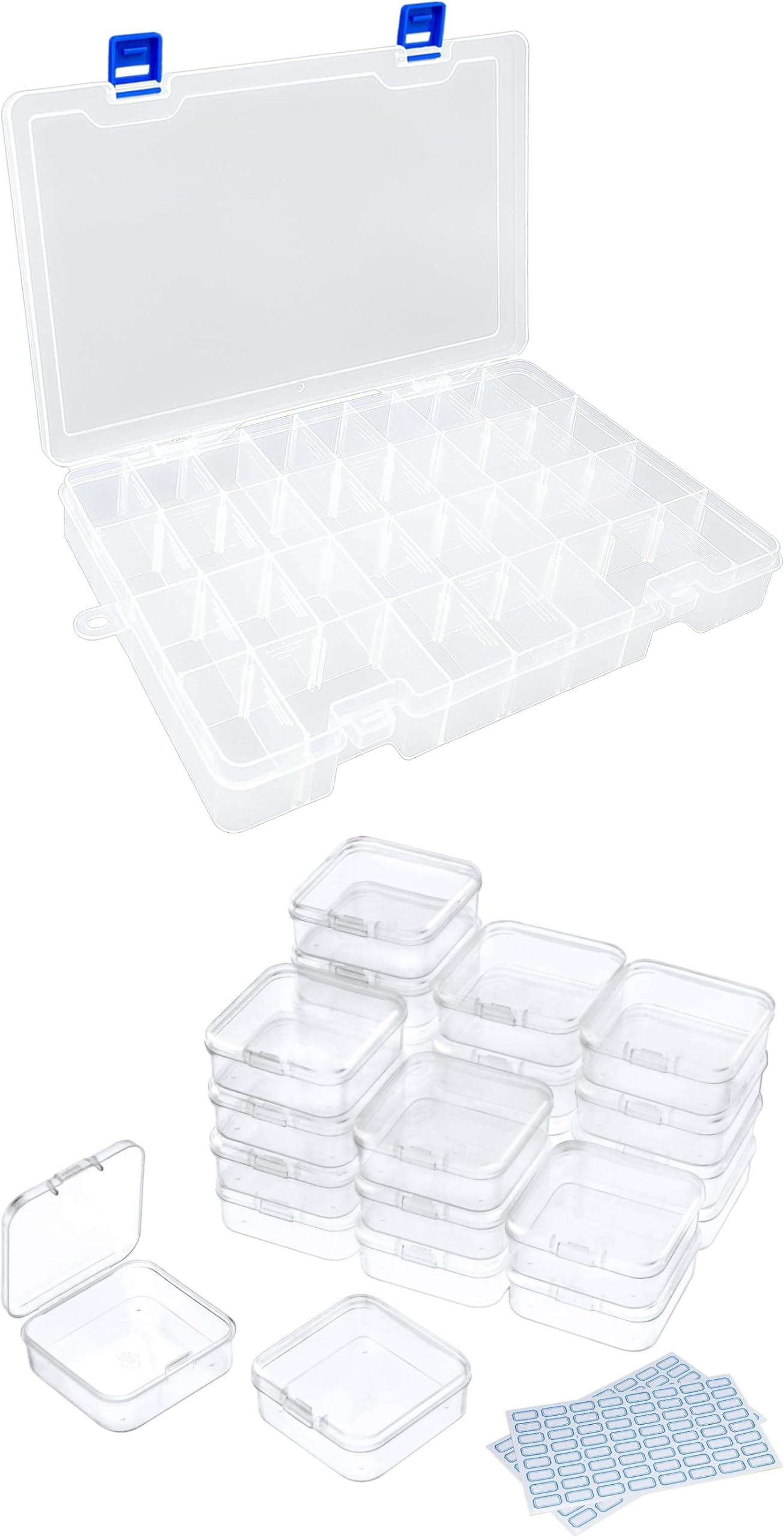 DUOFIREPlastic Organizer and Small Containers