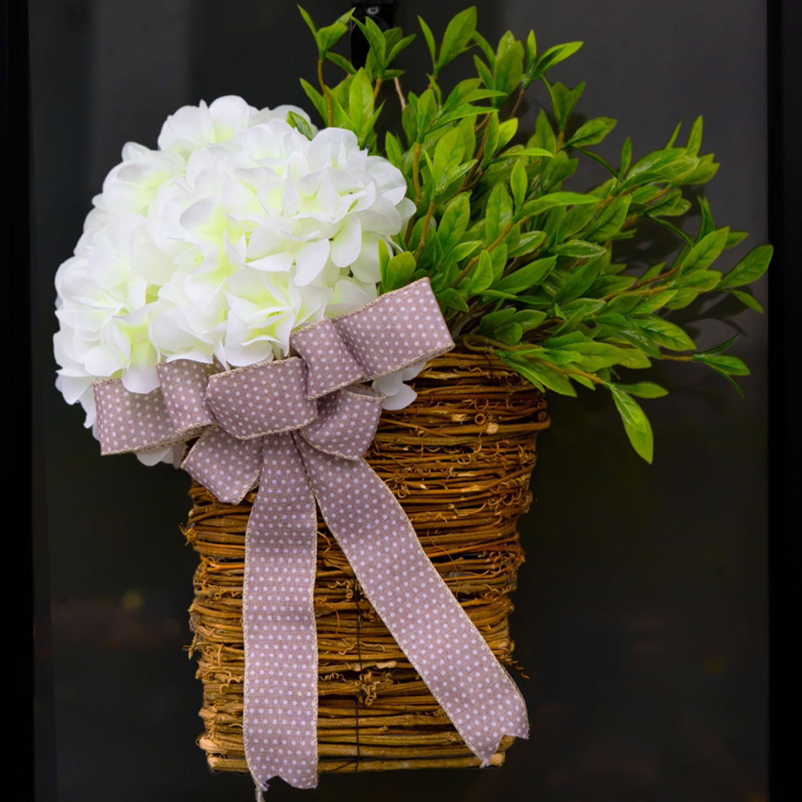 Hydrangea Wreath for Front Door - 18