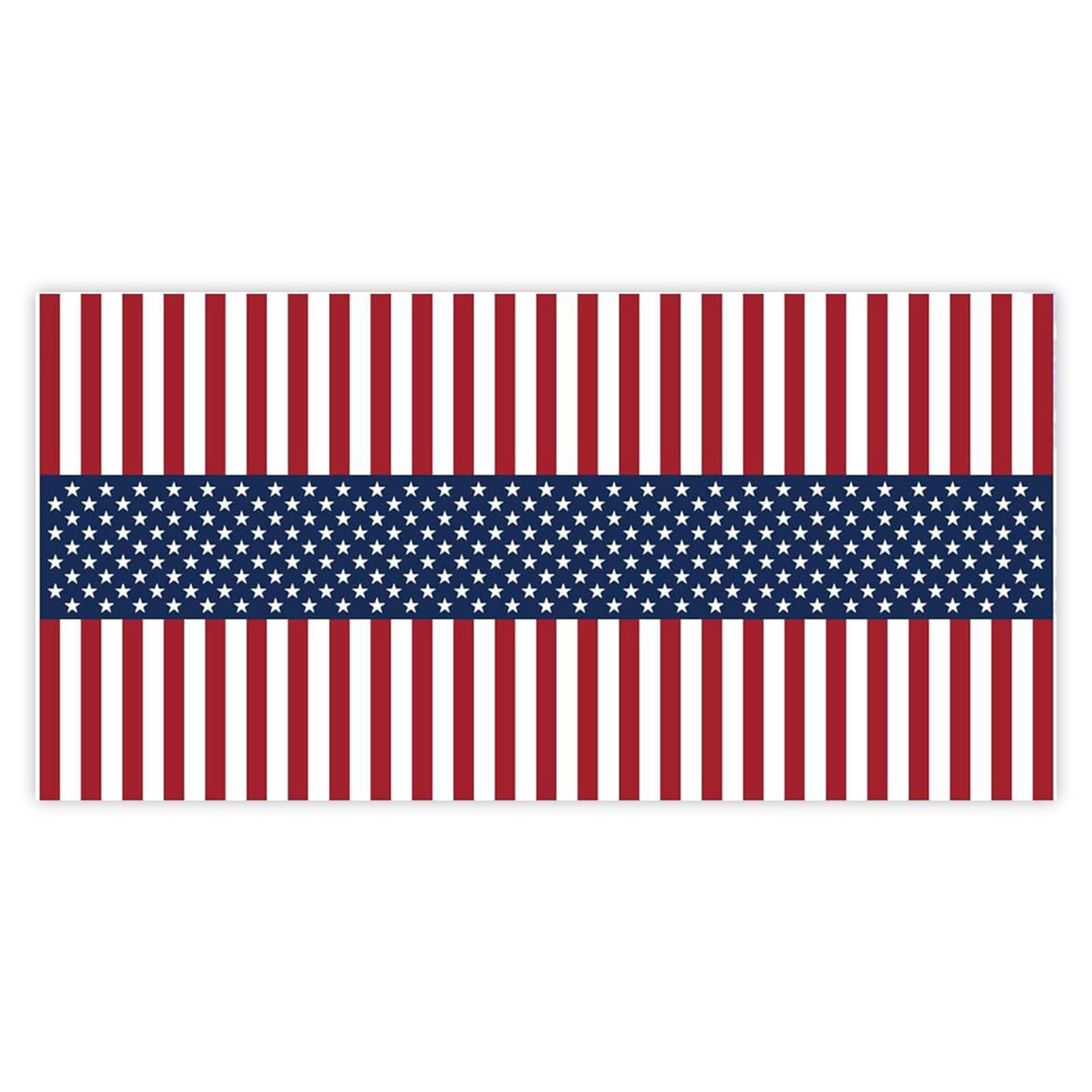 Tsophreniq Blue Star Stripe Tablecloth for 4Th of July Backyard Cookout Family Gathering Patriotics Celebration Red White Blue Tablecloth