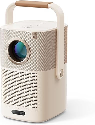 Miniatura 1 de Sonido de JBL y batería integrada Proyector para exteriores Yaber T2 con WiFi 6 y Bluetooth, proyector portátil de película inteligente Native 1080P