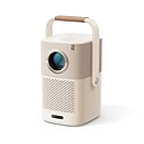 [Sound by JBL & Built-in Battery] Yaber T2 Outdoor Projector with WiFi 6 and Bluetooth, Native 1080P Smart Movie Portable Projector for Indoor Outdoor (Renewed)