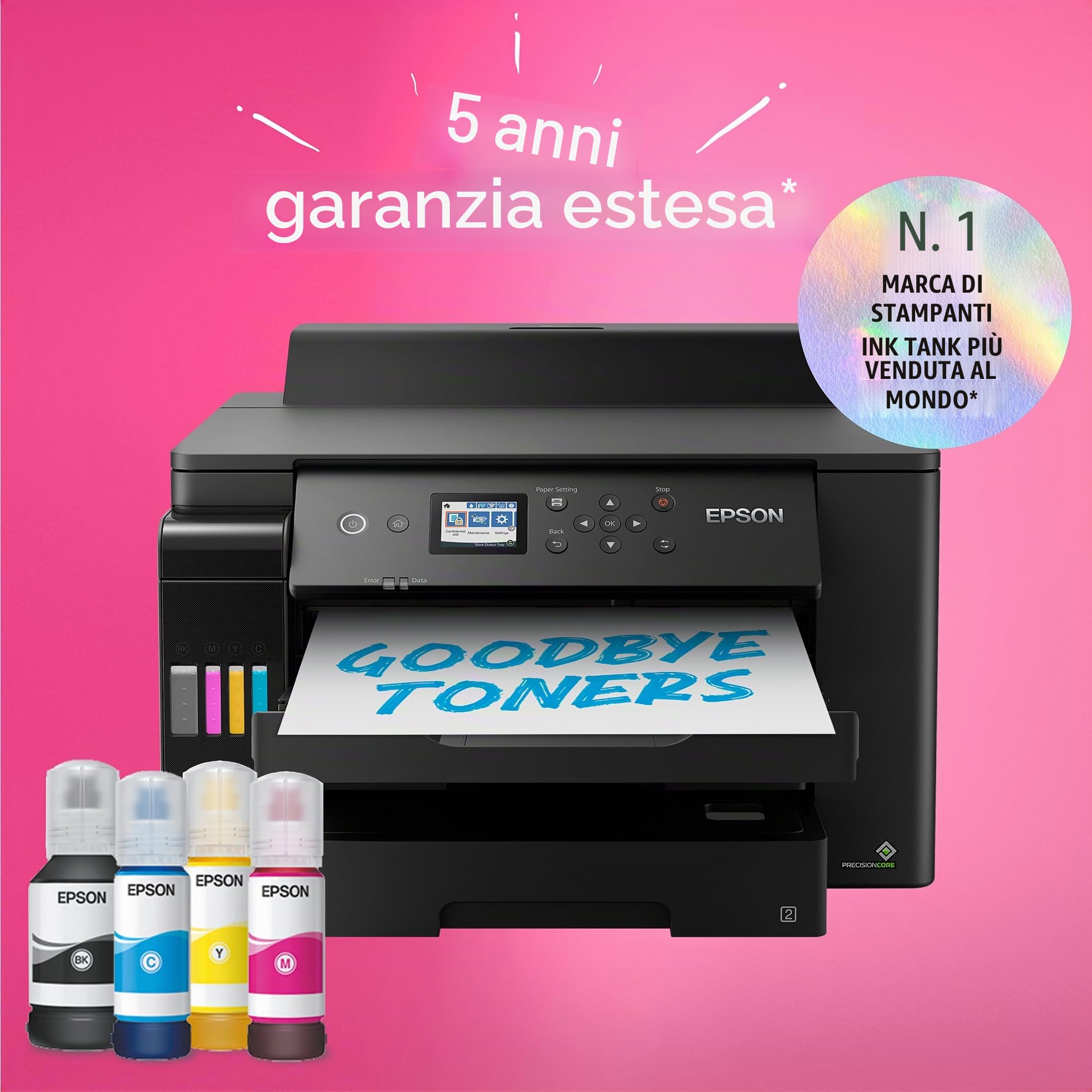 Epson Stampante con serbatoio d'inchiostro Wi-Fi EcoTank ET-16150 A3+