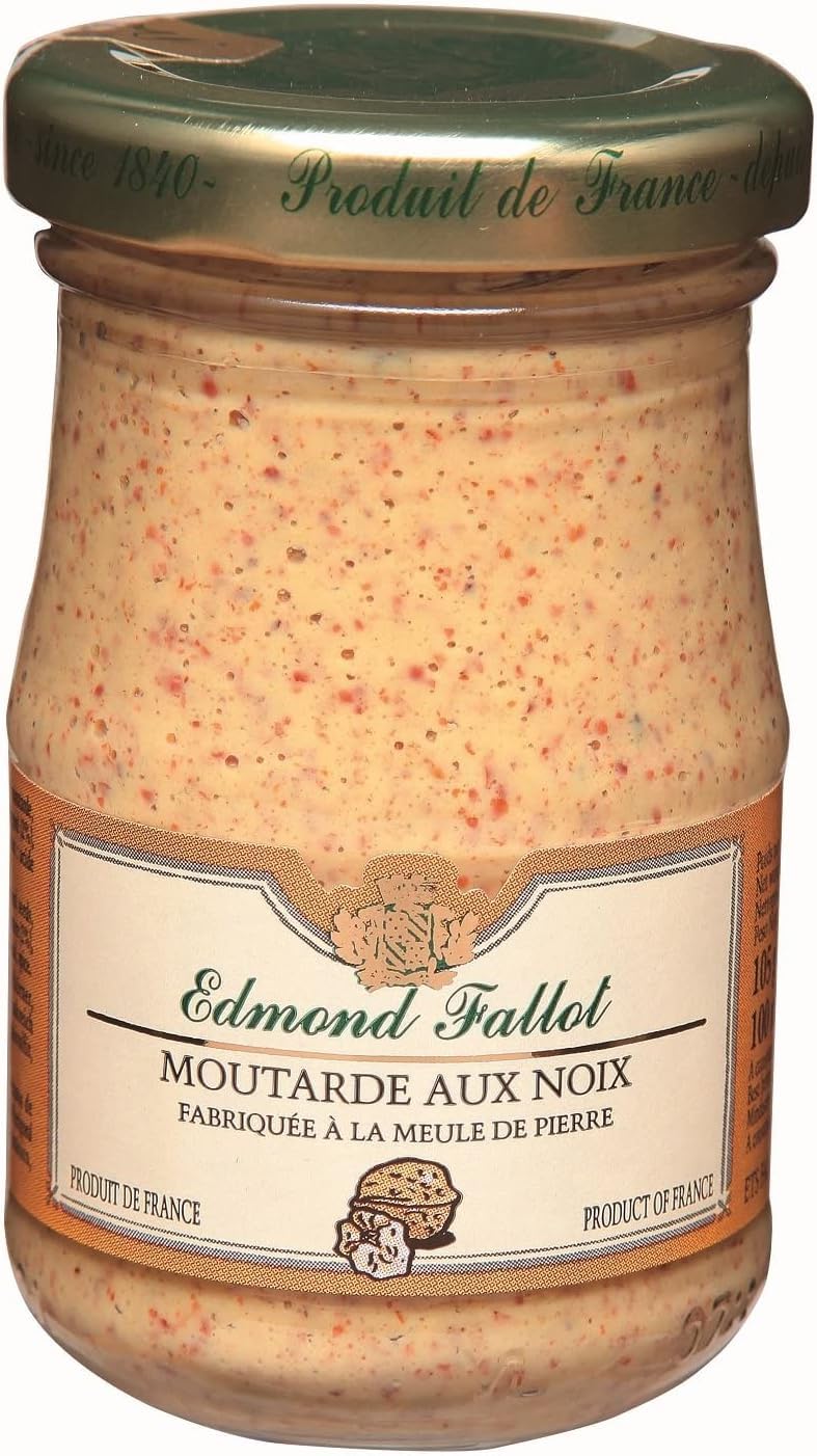 Edmond Fallot | Mostaza de Dijon con Nueces de Périgord, Bote de 105 ml