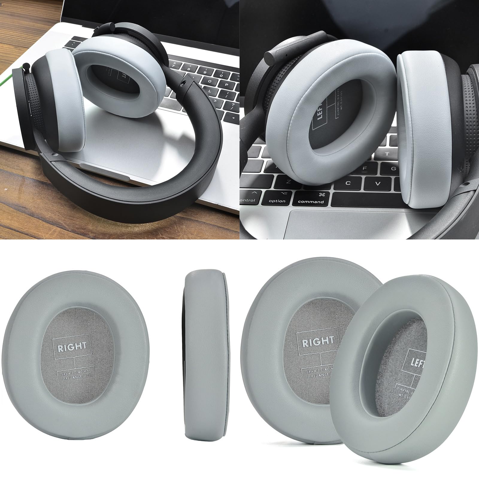 Kadimendium Cuscinetti Auricolari Di Ricambio Da 95mm In Schiuma Morbida – Per Cuffie Over-ear, Isolamento Acustico E Comfort - 2