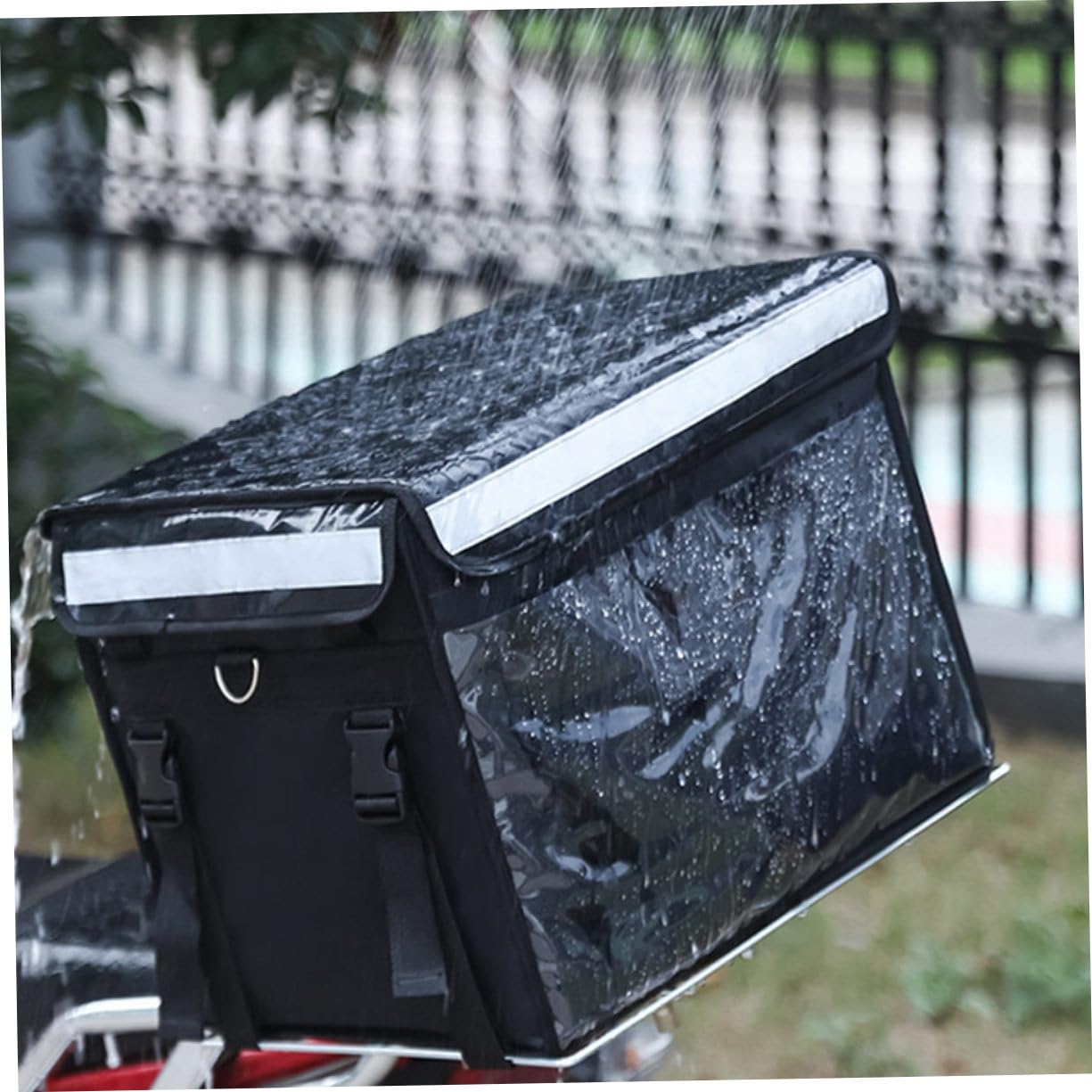 Garneck Contenitore da Asporto Isolante 32l Oxford, Scatola Pasto Termorefrigerante per Mantenimento Caldo e Freddo, Borsa per Catering per Picnic e Barbecue