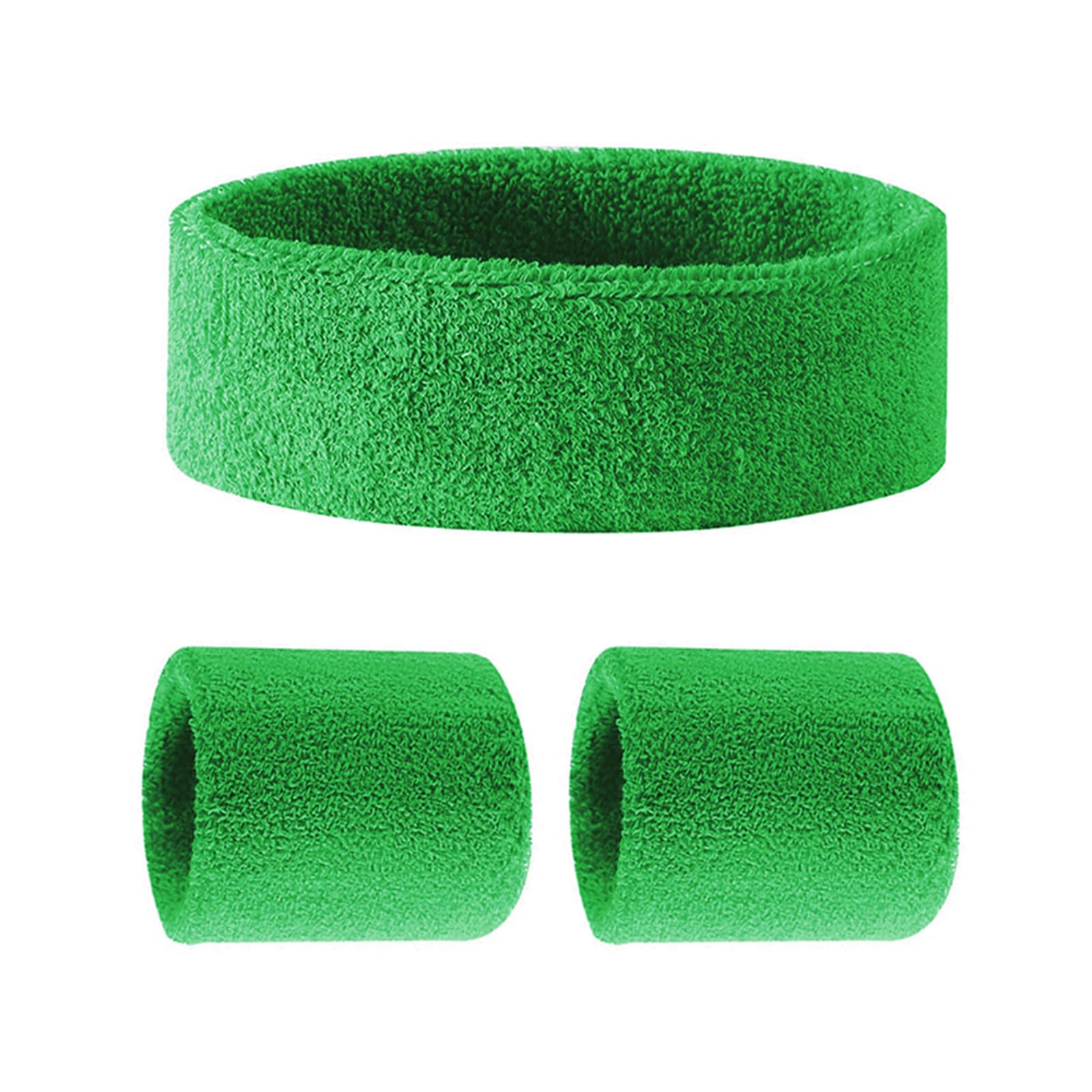 SUNGOOYUE 2 Paia Fascia Da Polso Sportiva, Grigia, In Cotone E Poliestere, Assorbente Ed Elastica, Per Uomo E Donna