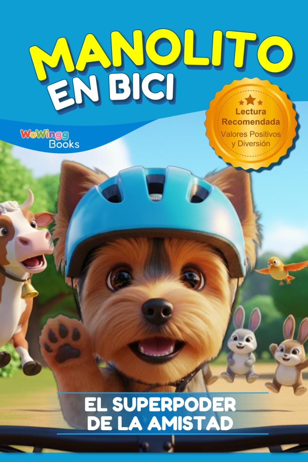 Manolito en Bici: El Super Poder de la Amistad (El Perrito Manolito y sus Aventuras)