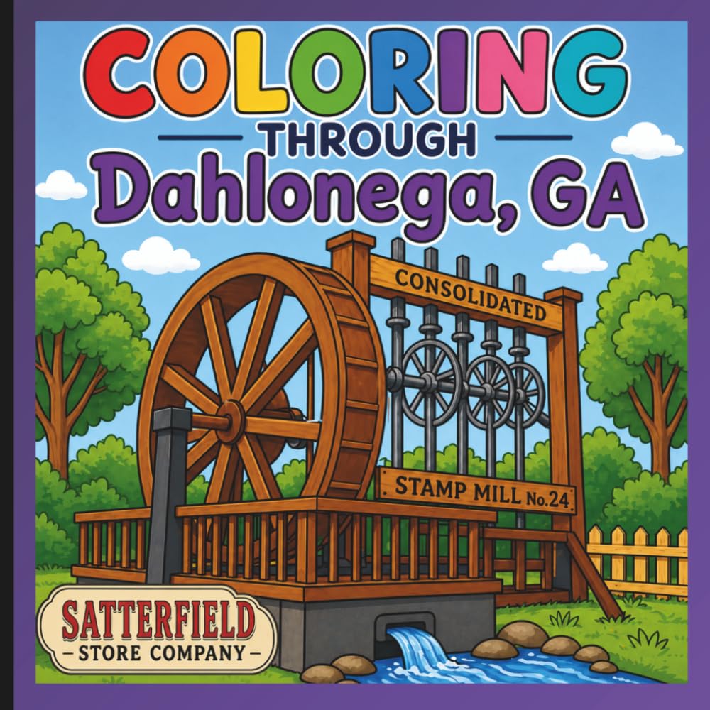 Coloring Through Dahlonega Ga: Explore, Color, and Discover Our Town
