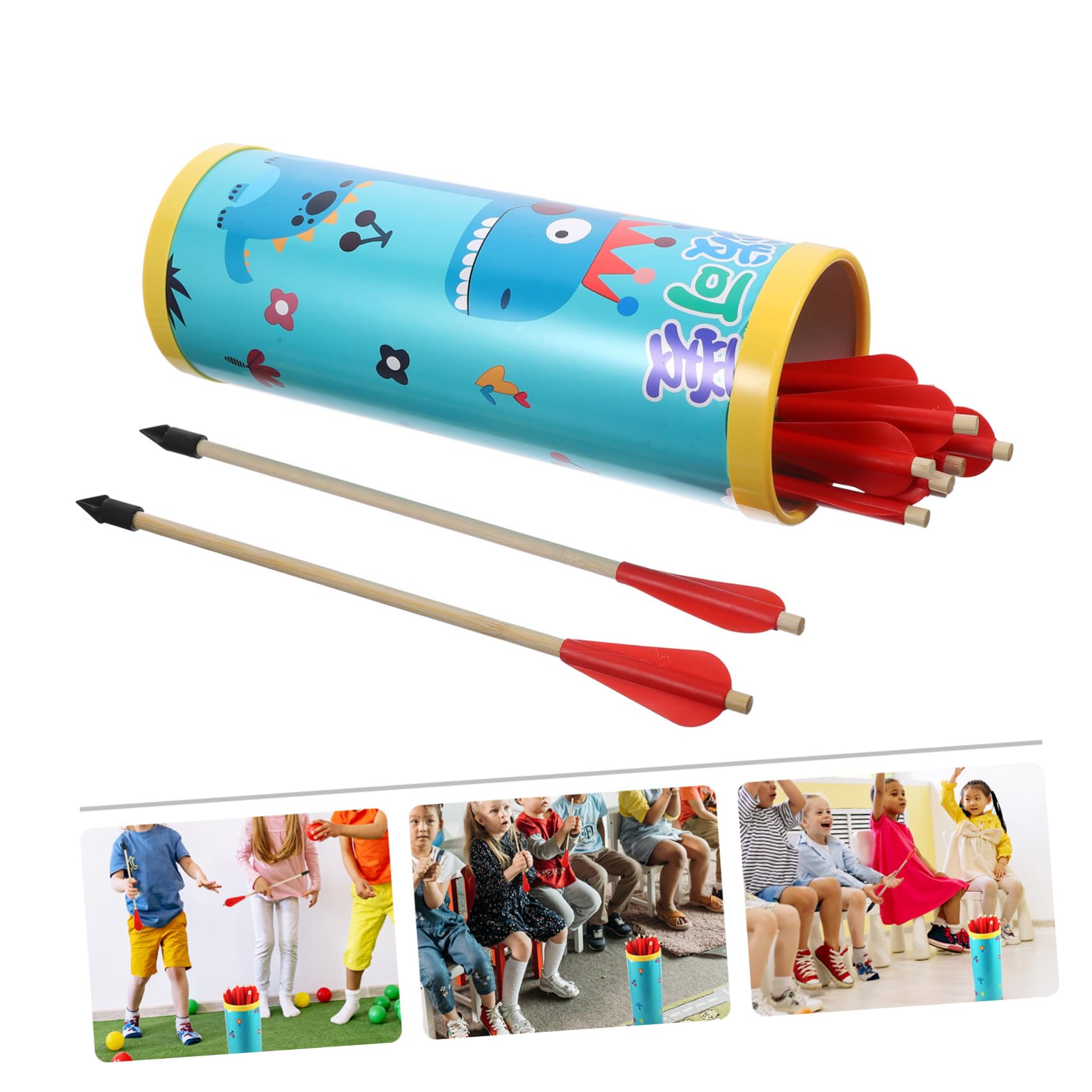 SUPVOX 1 De De Olla Juguete Educativo Lanzamiento De Olla Flechas Flechas para Niños Flechas De Juguete Flecha Y Olla Olla Y Flechas Juguetes De Flechas para Niños