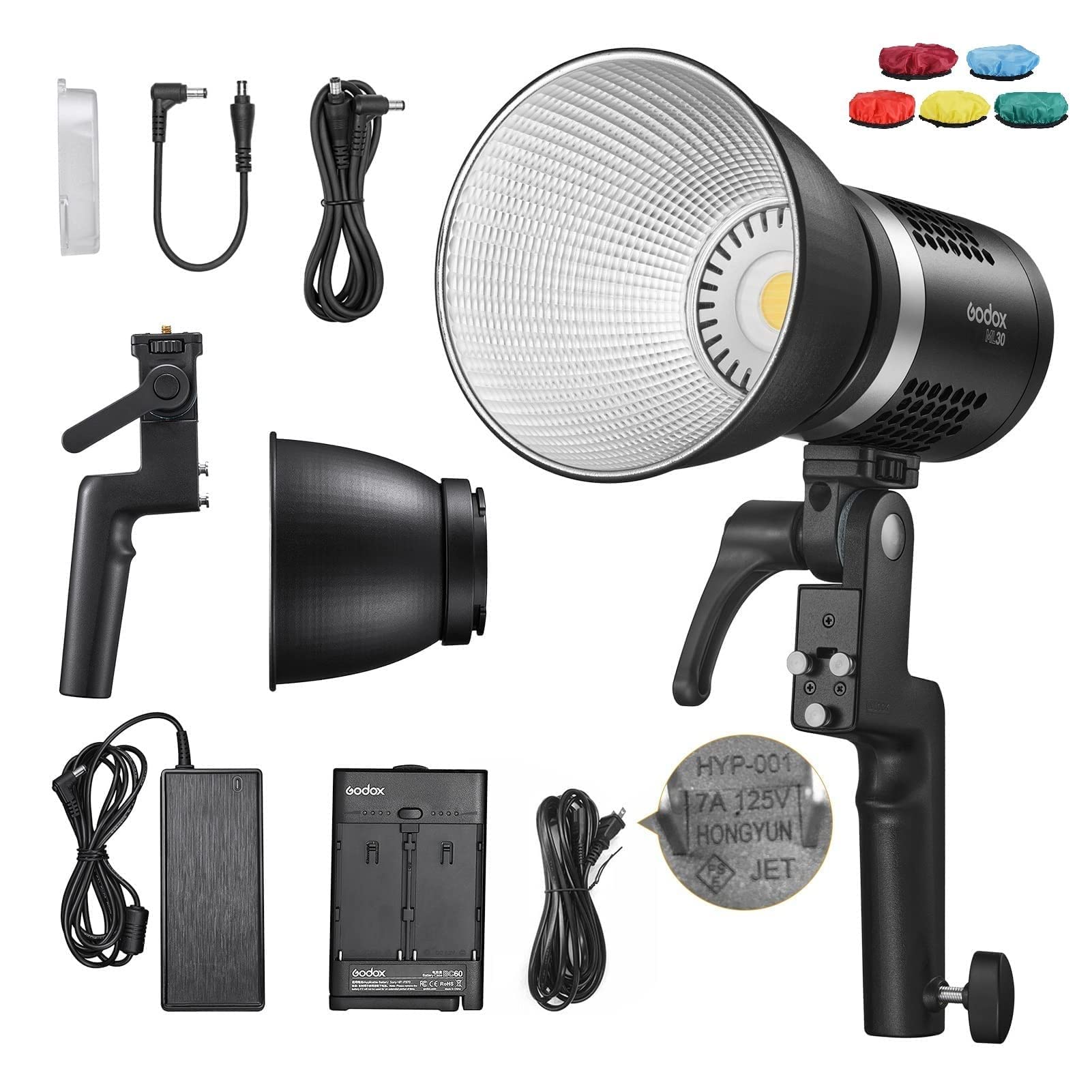 Amazon | 【Godox正規代理店】Godox ML30 37.6W LEDビデオライト 撮影  