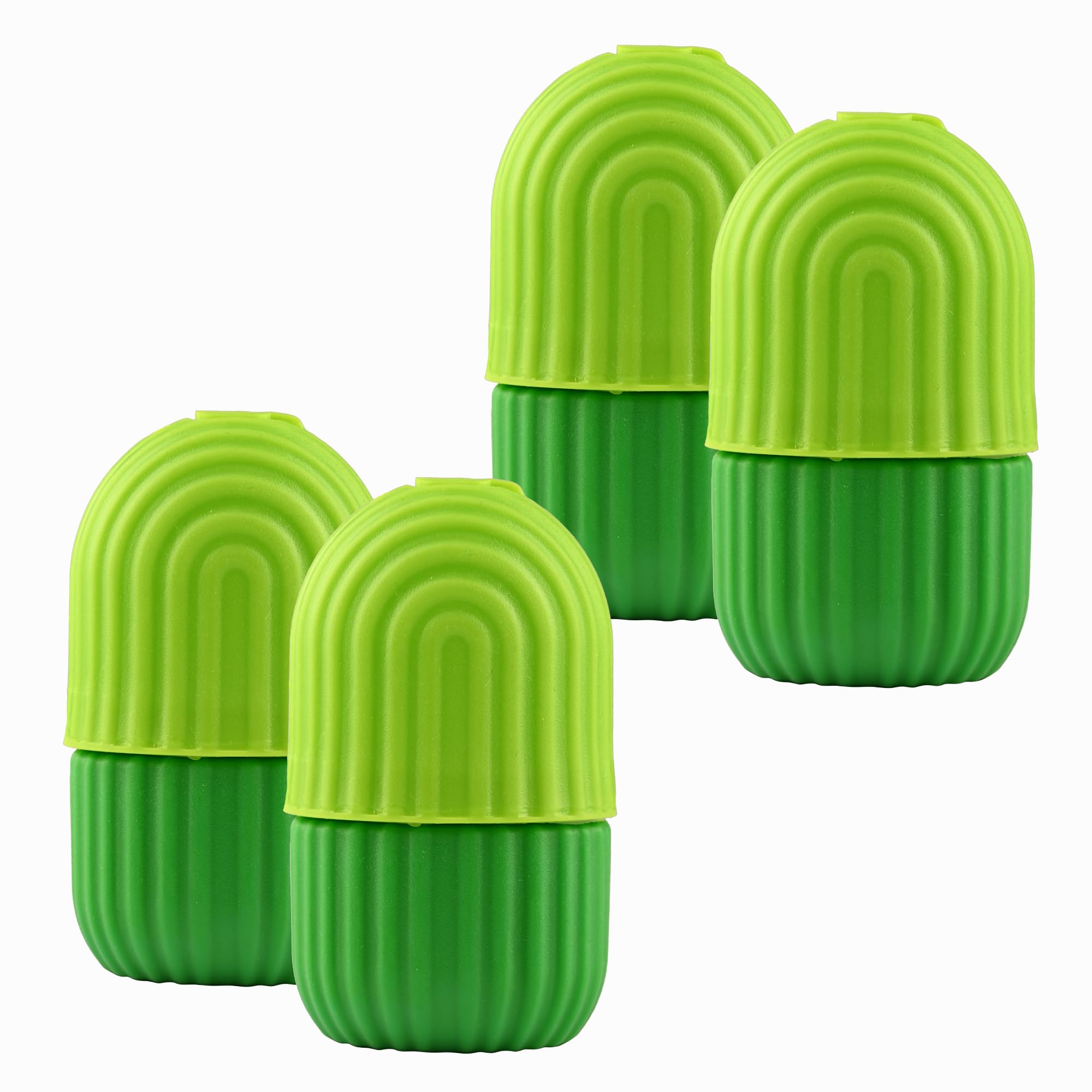 Urbane Home Pack of 4 Face Ice Roller For Women & Men | Reusable & Long Lasting Face Icing Massager for Glowing Skin and Puffy Eyes | Green-image-16