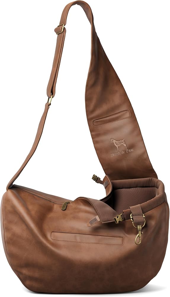 Dog Carrier Sling 5-18lb, Cat Carrier bag (Summer Vers, Zipper) — 사진 1
