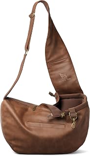 Dog Carrier Sling 5-18lb, Cat Carrier bag (Summer Vers, Zipper)