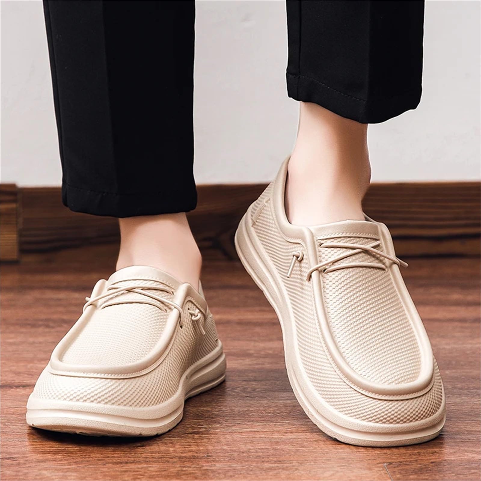 Scarpe da Chef Antiscivolo Scarpe da Chef dell'hotel Uomo | Suola antiscivolo da uomo Plus Size Cucina Giardino Lavoro Scarpe da pesca