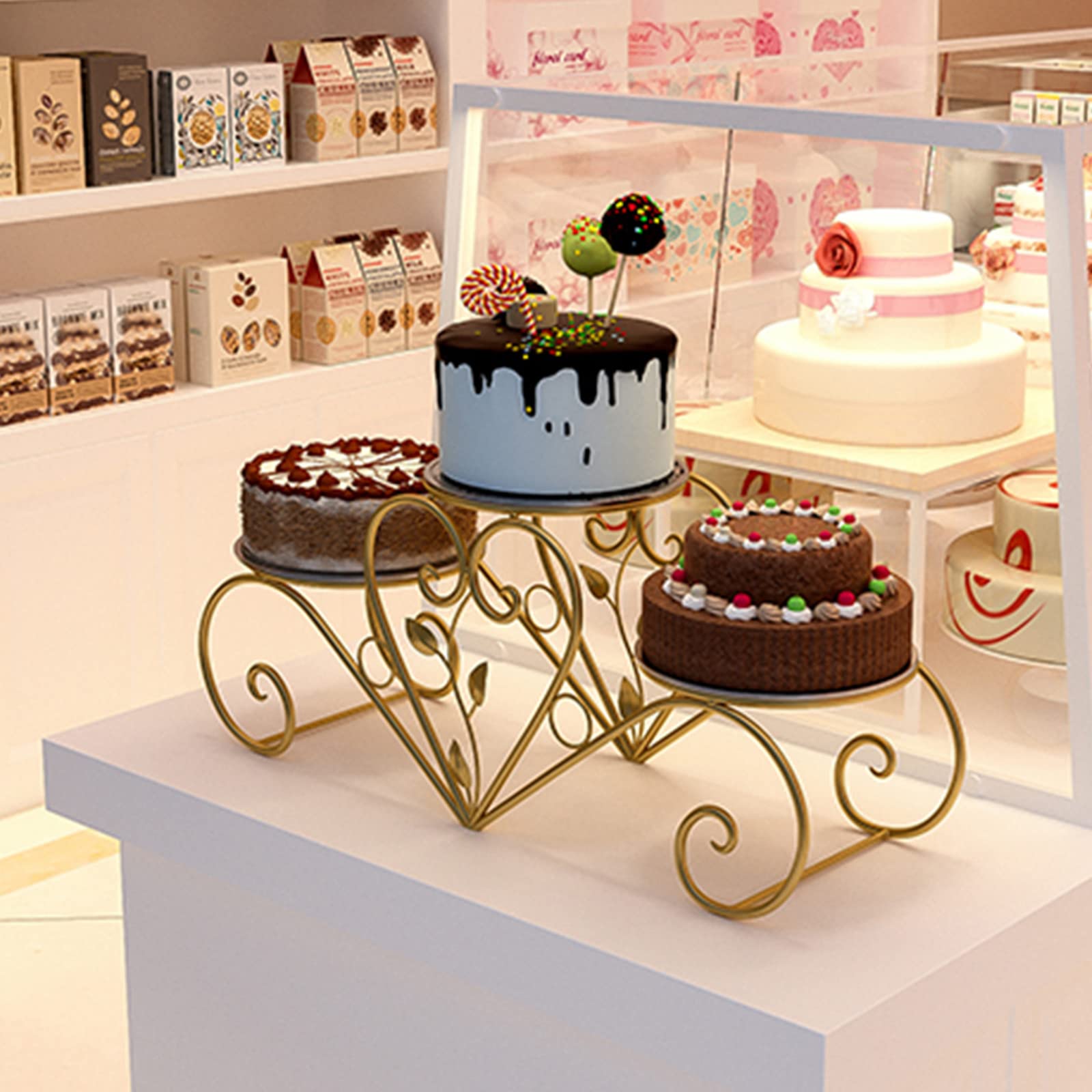 Amazon | ケーキスタンド 3段、アフタヌーンティースタンド