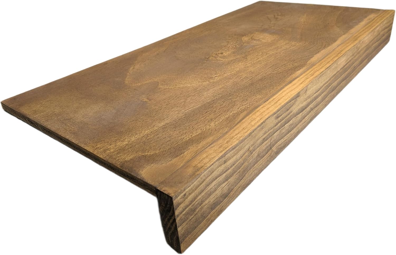 Wire Shelf Cover (Real Wood) for Pantry & Closet – Custom Fit for Wire Rack Cover – Handmade in USA, Custom Sizes for 9, 12, 16 or 20 Width to Upgrade Closet Shelving (36L, 12W, Early)