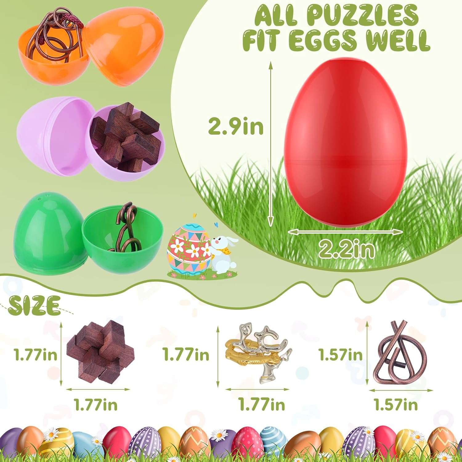 36 Pcs Brain Teaser Puzzles for Adults - Metal Puzzles 3D Puzzle Game Toys for Adults Teens - Wooden Unlock Interlocking Puzzle Adult IQ Education Smart Toys