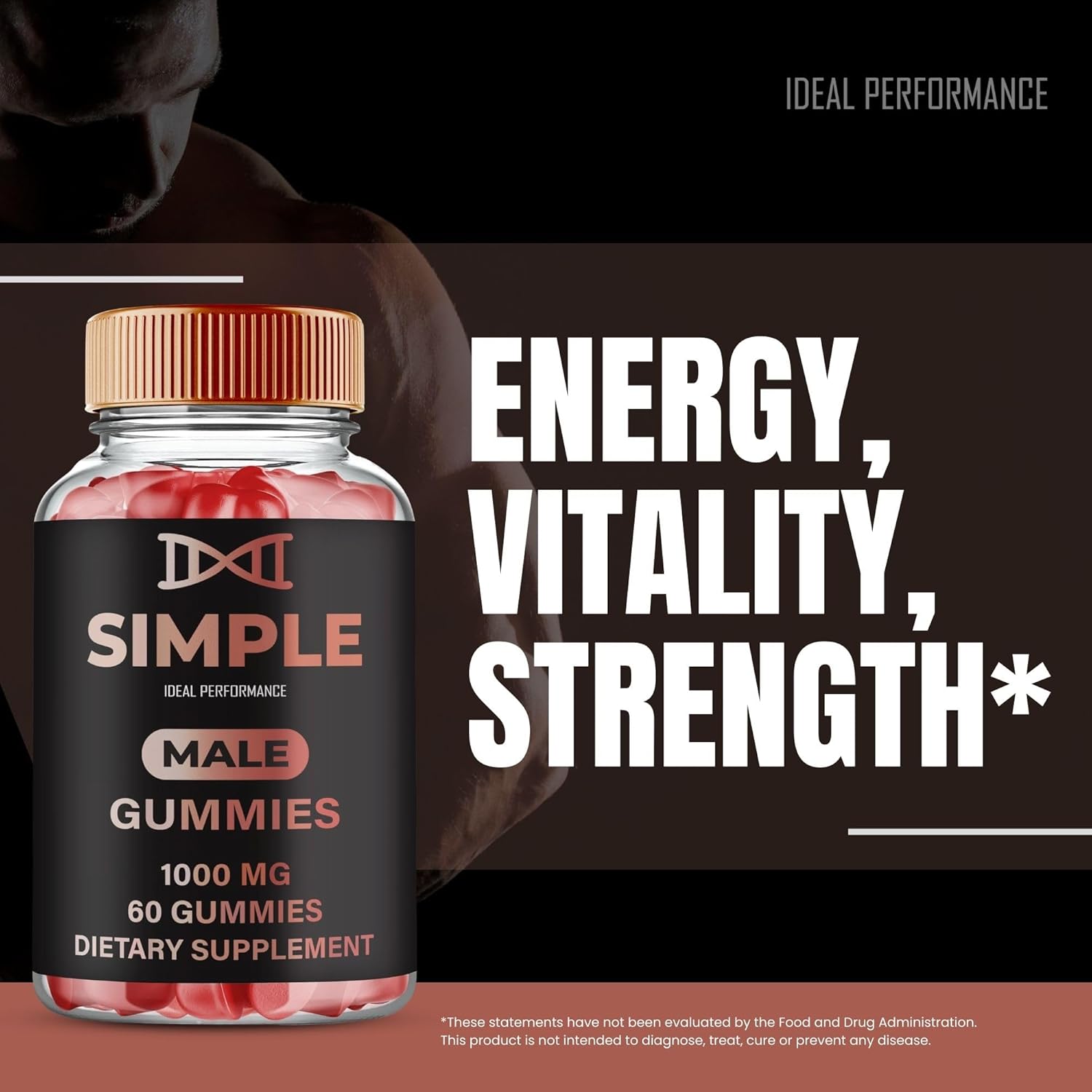 Simple Gummies, Advanced Formula Gummys Support Reviews (2 Pack)