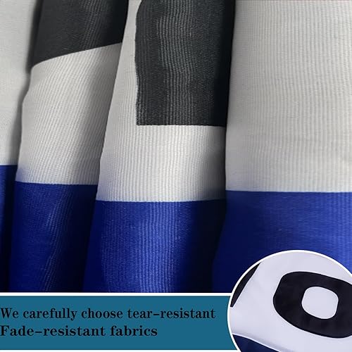 Miniatura 4 de Banderas abiertas para negocios de 3 x 5 para exteriores, doble cara, 3 capas, resistentes, banderas abiertas para exteriores con 2 ojales de latón,