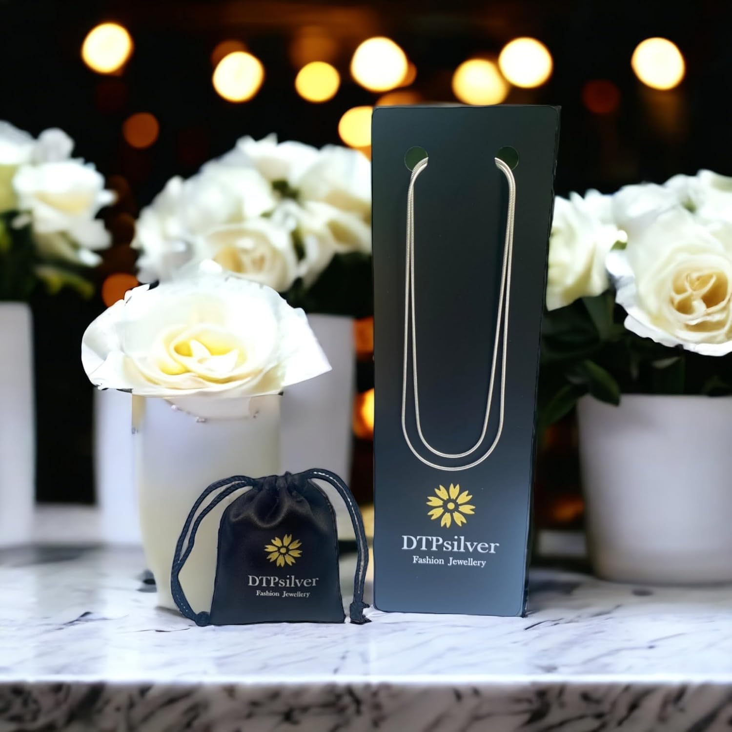 Sterling Silver Chain for Women and Men - Snake Necklace - Silver Rope Chain Necklace for Women - Cadena de Plata 925 para Mujer - Rope Chains - Width 1/1.5/2 mm - Length 16" 18" 20" 22" 24" - Image 5